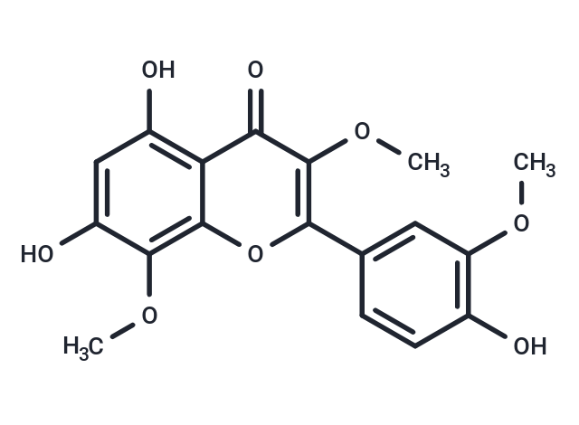 5,7,4'-Trihydroxy-3,8,3'-trimethoxyflavone