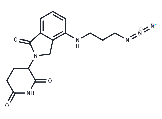 Lenalidomide 4'-alkyl-C3-azide