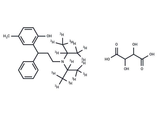 rac-Tolterodine-d14 Tartrate
