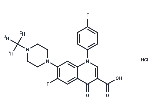 Difloxacin-d3 hydrochlorid (methyl-d3)