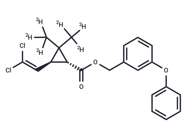 trans-Permethrin-d6 (dimethyl-d6)