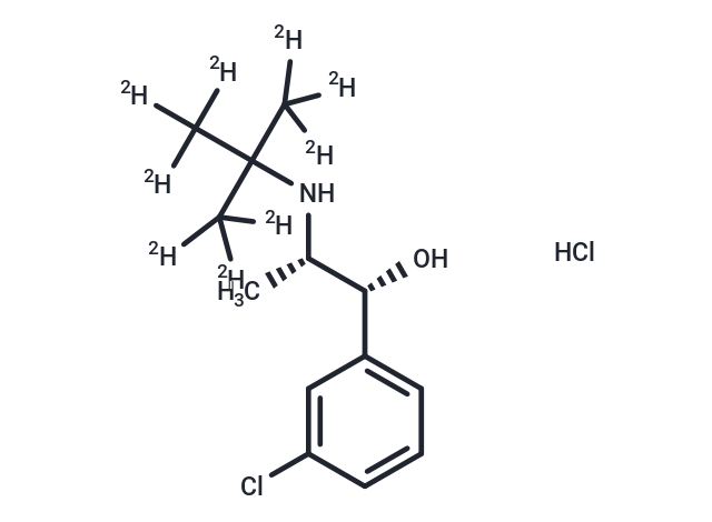 erythro-Hydro Bupropion-d9 HCl（enantiomer）