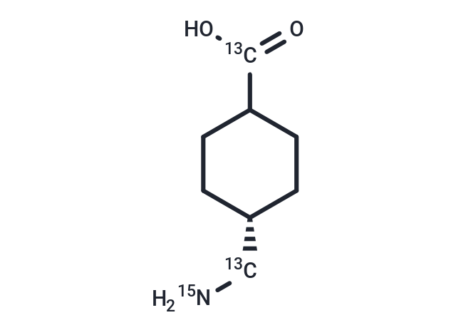 Tranexamic Acid-13C2-15N