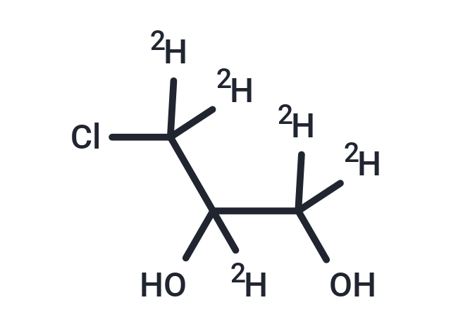 3-Chloro-1,2-Propanediol-d5