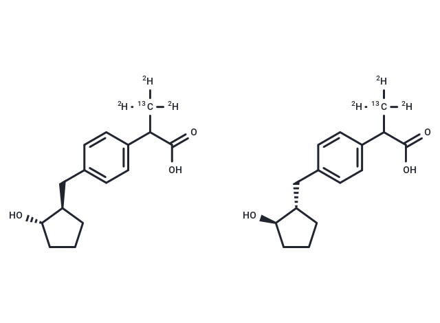 trans-Hydroxy Loxoprofen-13C-d3