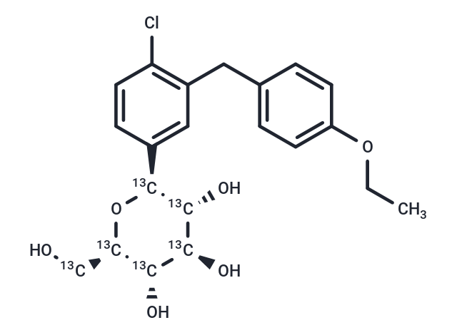 Dapagliflozin-13C6 (glucitol-13C6)