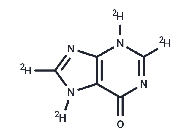 6-Hydroxypurine-d4