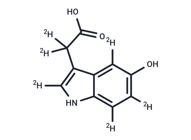 5-Hydroxyindole-3-acetic Acid-d6