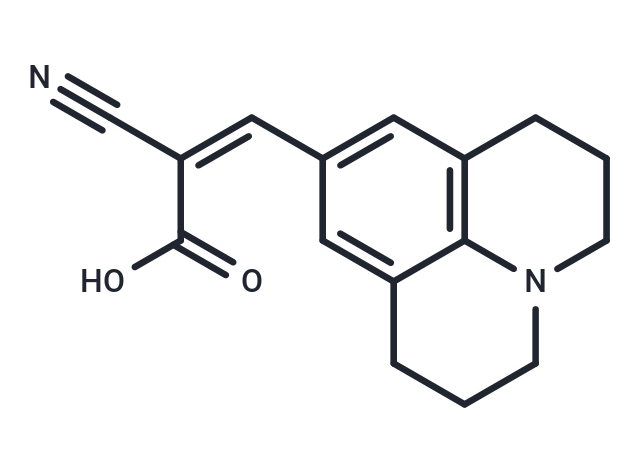 9-(2-Carboxy-2-cyanovinyl)julolidine