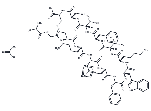 Cyclic somatostatin Acetate