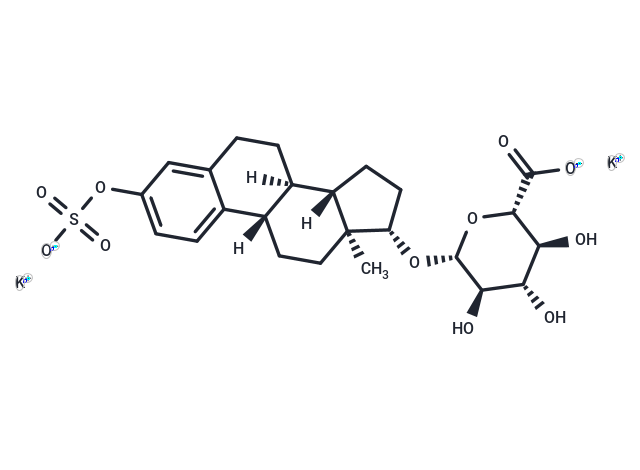 Estradiol 3-sulfate 17β-Glucuronide potassium salt