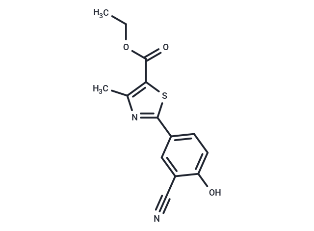 Ethyl 2-(3-cyano-4-hydroxyphenyl)-4-methylthiazole-5-carboxylate