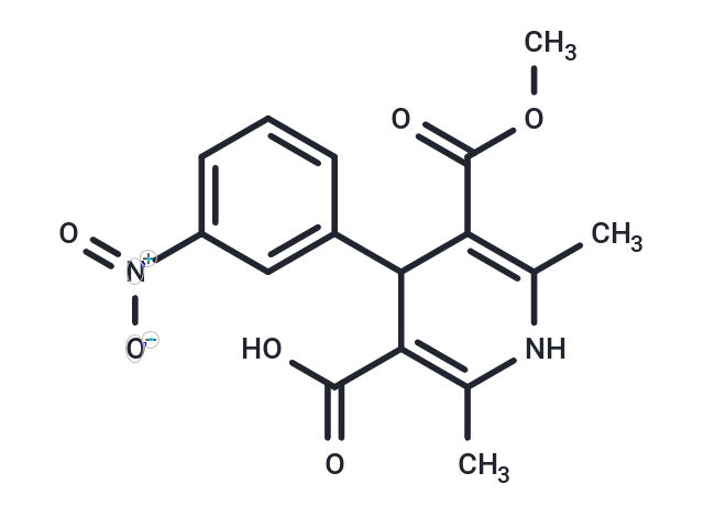 5-(Methoxycarbonyl)-2,6-dimethyl-4-(3-nitrophenyl)-1,4-dihydropyridine-3-carboxylic acid