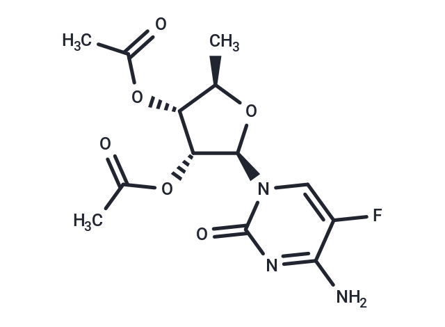 2′,3′-Di-O-acetyl-5′-deoxy-5-fluorocytidine