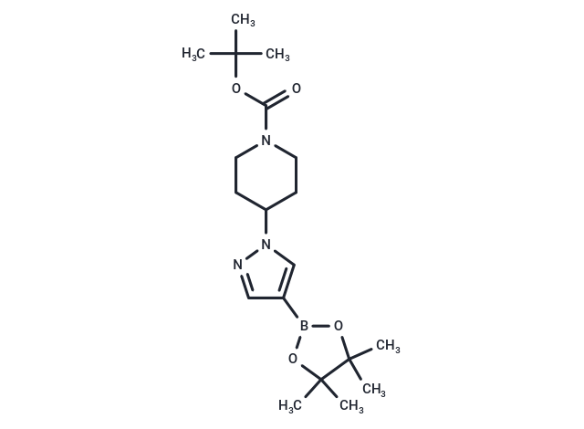 tert-Butyl 4-(4-(4,4,5,5-tetramethyl-1,3,2-dioxaborolan-2-yl)-1H-pyrazol-1-yl)piperidine-1-carboxylate