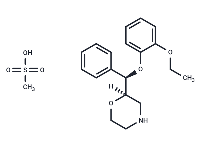 Reboxetine mesylate