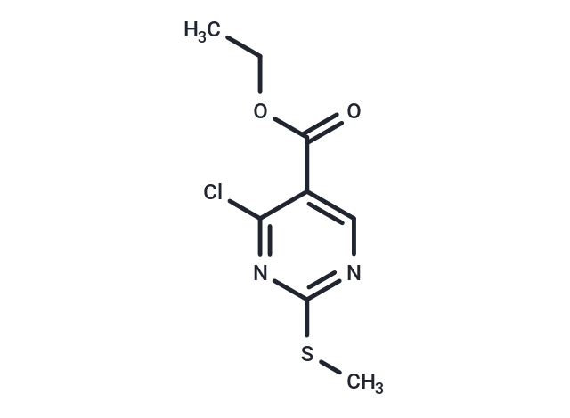 Ethyl 4-chloro-2-(methylthio)pyrimidine-5-carboxylate