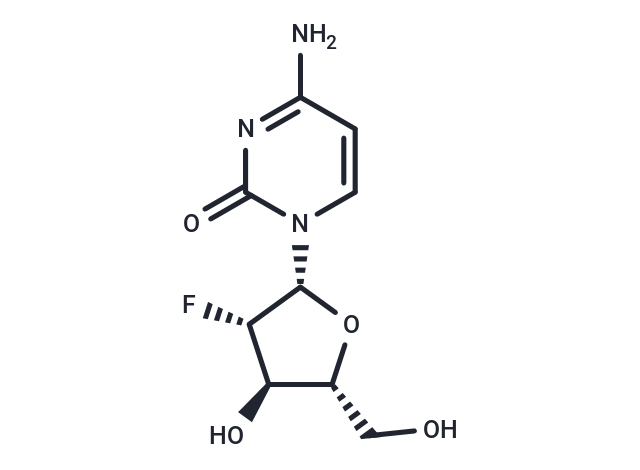 2’-Deoxy-2’-fluoro-beta-D-arabinocytidine