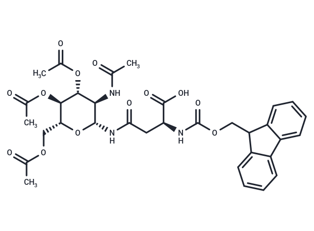 Fmoc-L-Asn(beta-D-GlcNAc(Ac)3)-OH