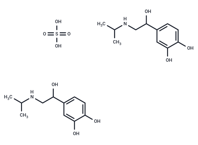 Isoproterenol sulfate anhydrous