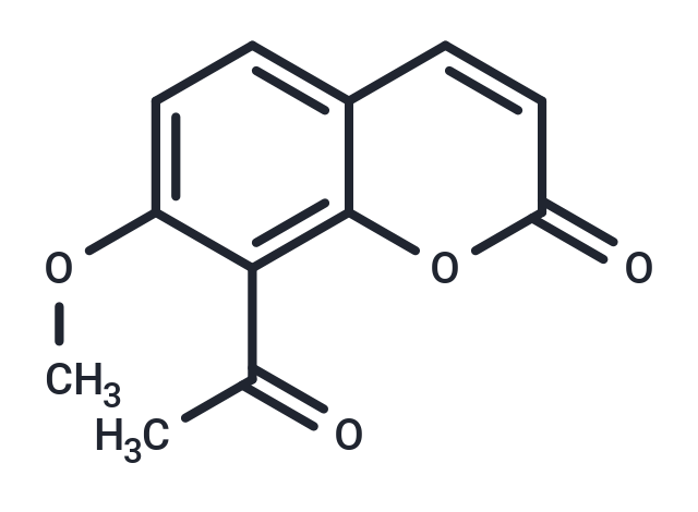 8-Acetyl-7-methoxycoumarin