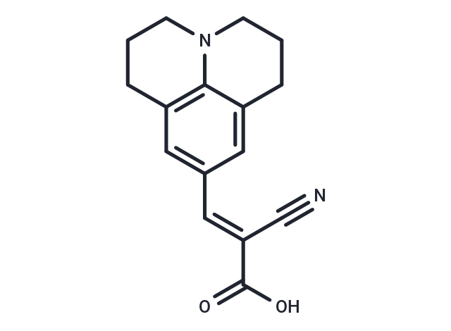 9-(2-Carboxy-2-cyanovinyl)julolidine