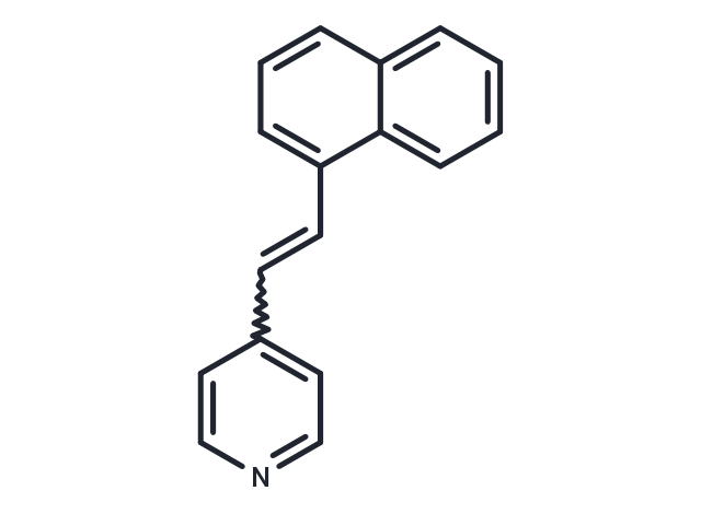 Naphthylvinylpyridine