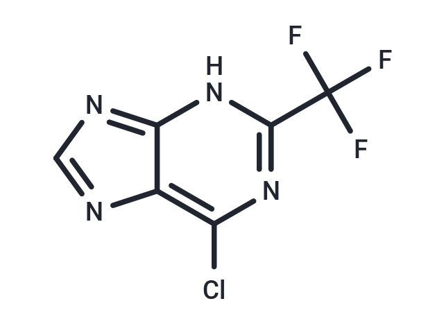 6-Chloro-2-(trifluoromethyl)-9H-purine