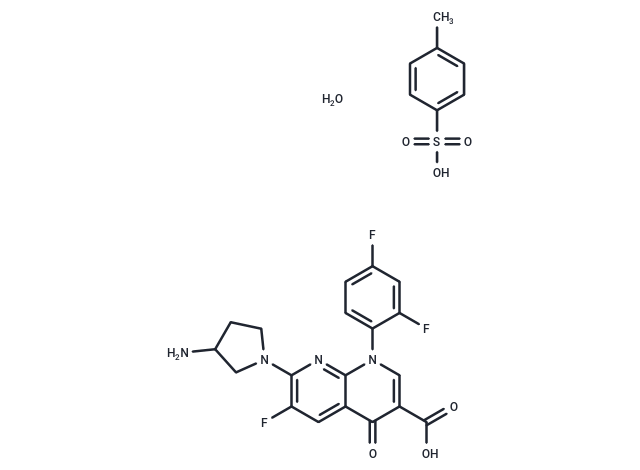 Tosufloxacin tosylate hydrate