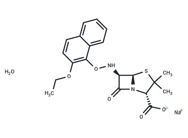 Nafcillin sodium monohydrate