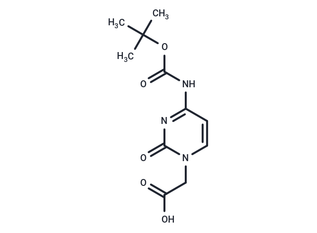 N4-Boc-cytosin-1-yl  acetic acid