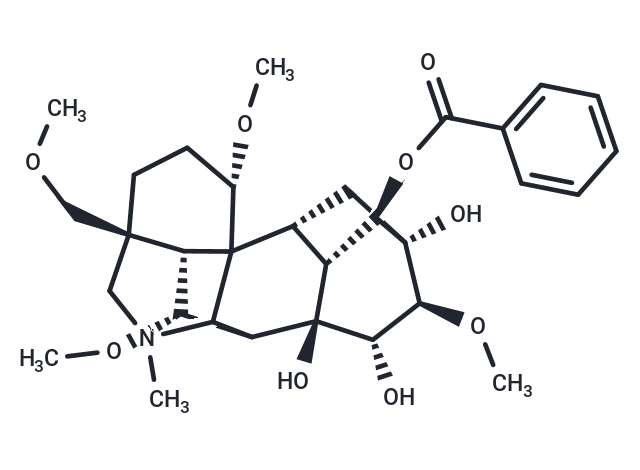 Benzoylhypaconine