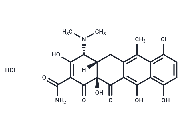 4-Epianhydrochlortetracycline (hydrochloride) [158018-53-2]