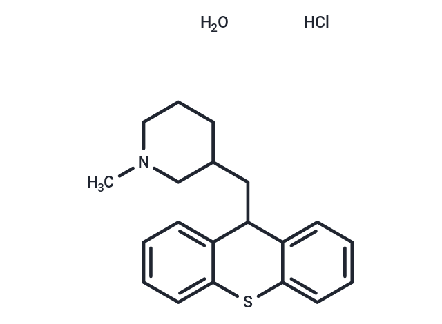 Metixene hydrochloride hydrate