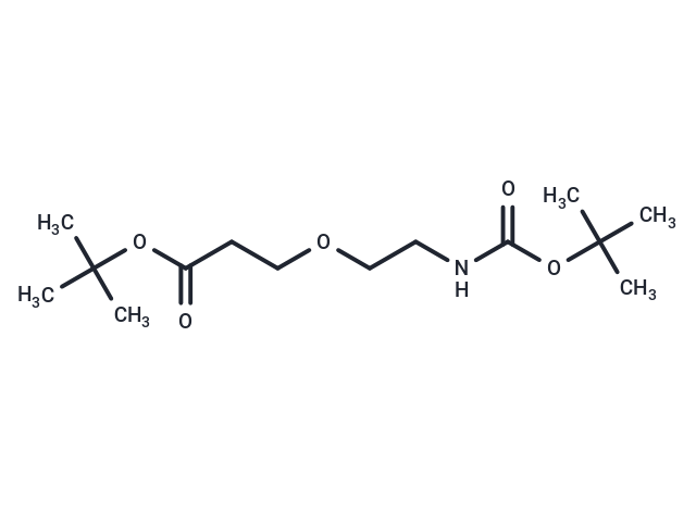 N-Boc-PEG-t-butyl ester