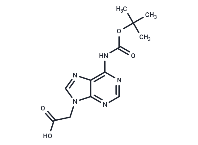 N6-Boc-adenin-9-yl  acetic acid