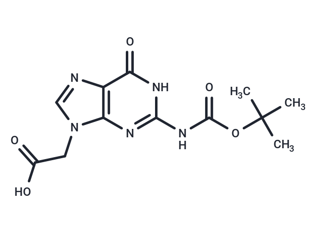 N2-Boc-guanine-9-acetic  acid