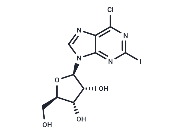 6-Chloro-2-iodopurine-9-riboside