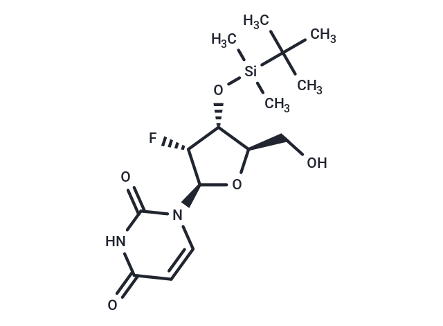 3'-O-(t-Butyldimethylsilyl)-2'-deoxy-2'-fluorouridine