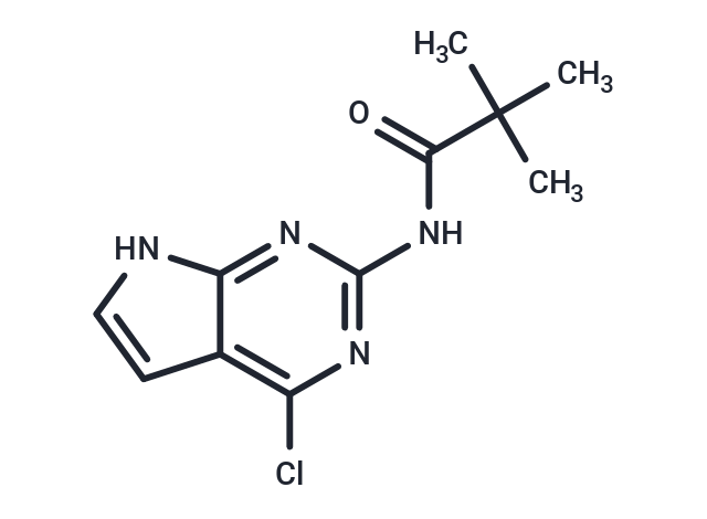 N-(4-Chloro-7H-pyrrolo[2,3-d]pyrimidin-2-yl)-2,2-dimethyl  propanamide