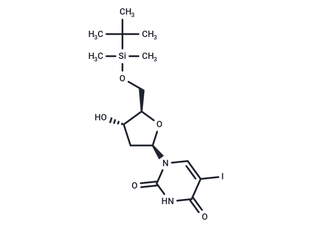 5’-O-t-Butyldimethylsilyl 2’-deoxy-5-iodo-uridine