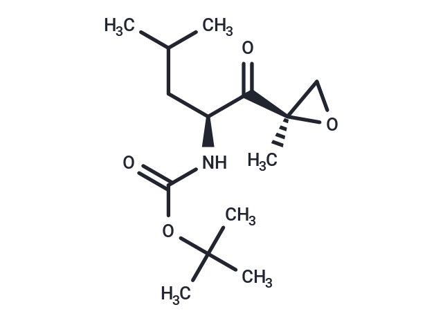 tert-Butyl ((S)-4-methyl-1-((R)-2-methyloxiran-2-yl)-1-oxopentan-2-yl)carbamate