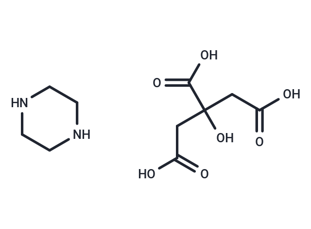 Piperazine citrate