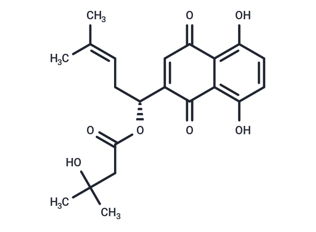 Beta-Hydroxyisovalerylshikonin