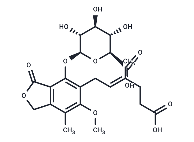 Mycophenolic acid-beta-D-glucuronide [31528-44-6]