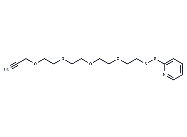 (2-Pyridyldithio)-PEG4-propargyl