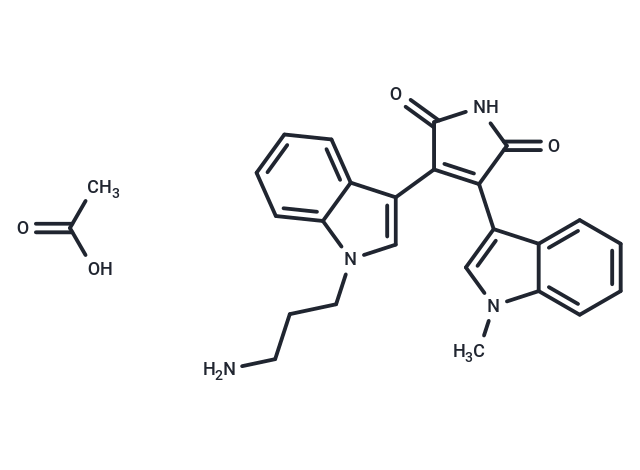 Bisindolylmaleimide VIII acetate