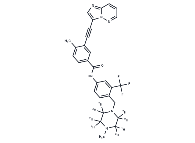 Ponatinib-d8