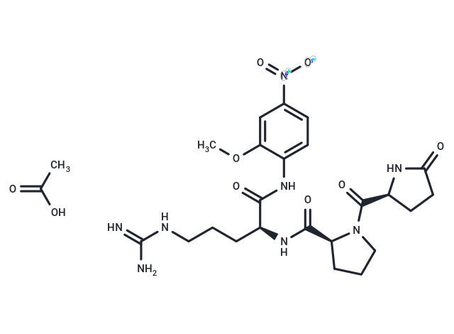 pGlu-Pro-Arg-MNA monoacetate