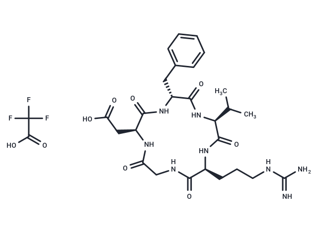 Cyclo(Arg-Gly-Asp-D-Phe-Val) TFA